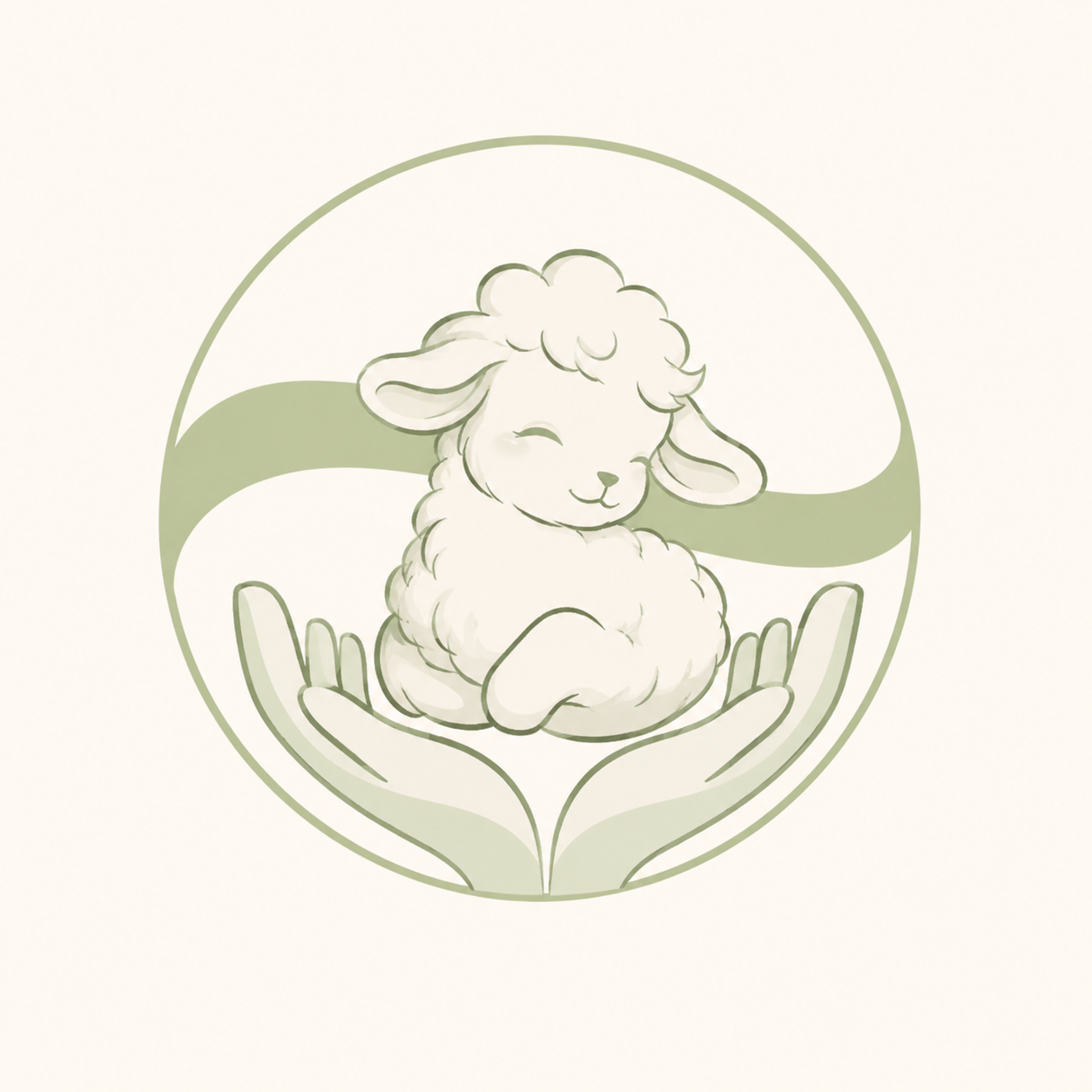 LittleLamb Nannies logo